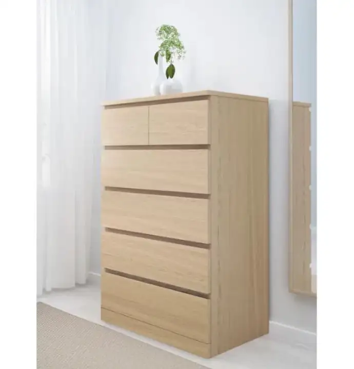 Malm Chest Of 6 Drawers Tall Buy Sell Online Dressers Drawers