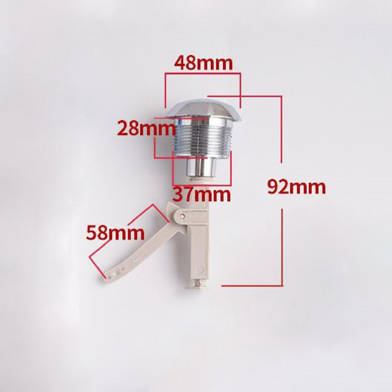 [Fast Delivery] 37mm Toilet Flush Button Rods Replacement Single Flush