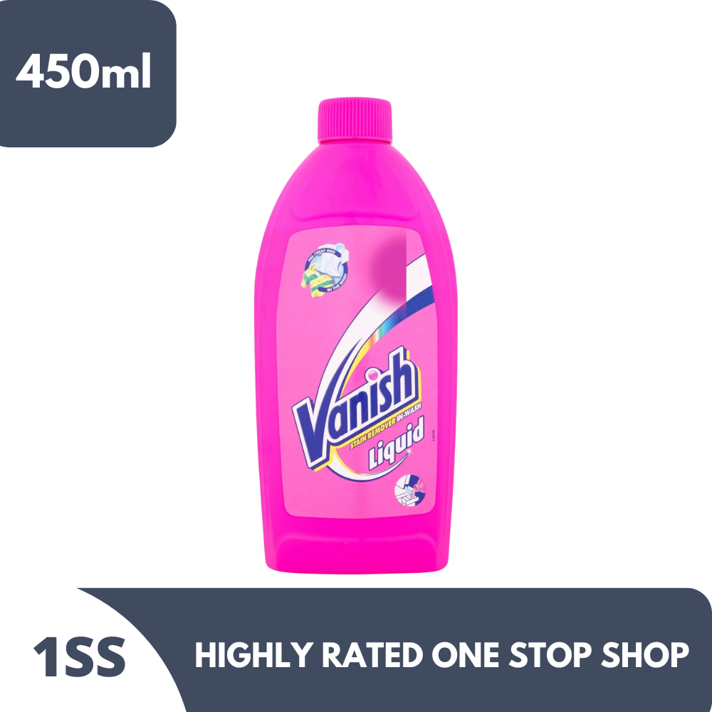 Vanish Stain Remover InWash Liquid 450ml Lazada PH