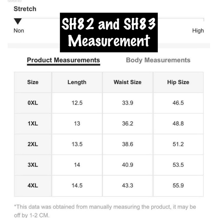 PLUS SIZE SHEIN CURVE DENIM SHORTS HIGHWAIST ONHAND beautiful Lazada PH