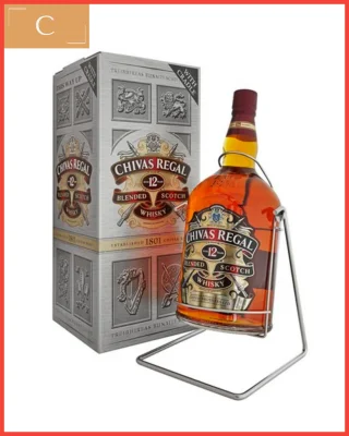 Chivas Regal 12 yo Blended Scotch Whisky 4.5 Liters (FREE CRADLE)