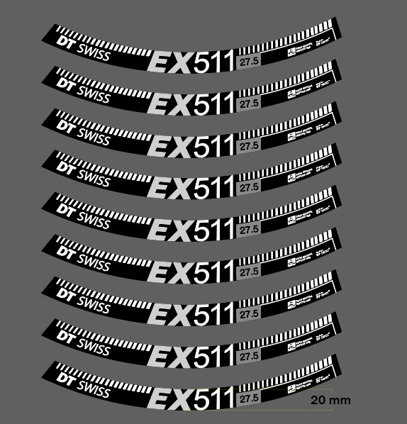 DT Swiss Rim Decals EX511 12 Pcs Lazada PH