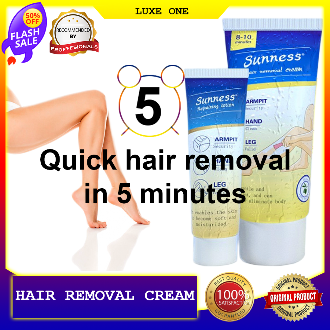 100% Natural Safe & Easy to use Natural Hair Removal, No Strip Needed  Removes Underarm Leg Hairs Body Care Gentle, Painless Hair Removal, hair  removal hair remover permanent painless hair removal cream