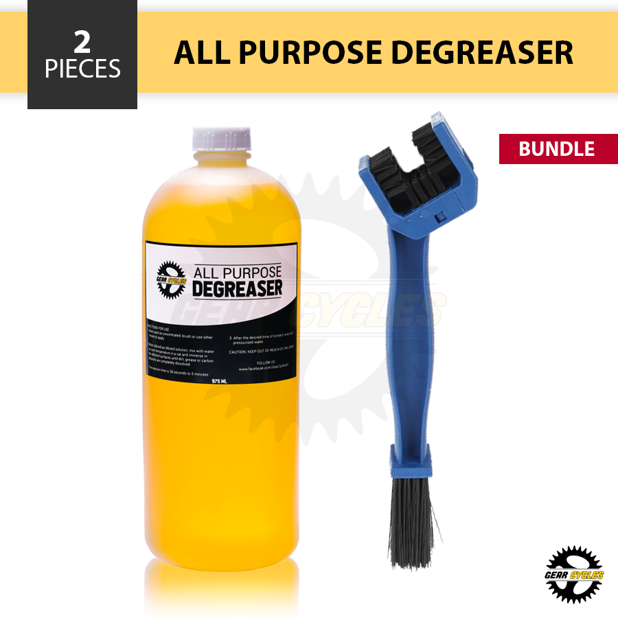 (BUNDLE) Gear Cycles All Purpose Degreaser Chain Cogs Sprocket Brush Mountain Road Bike MTB
