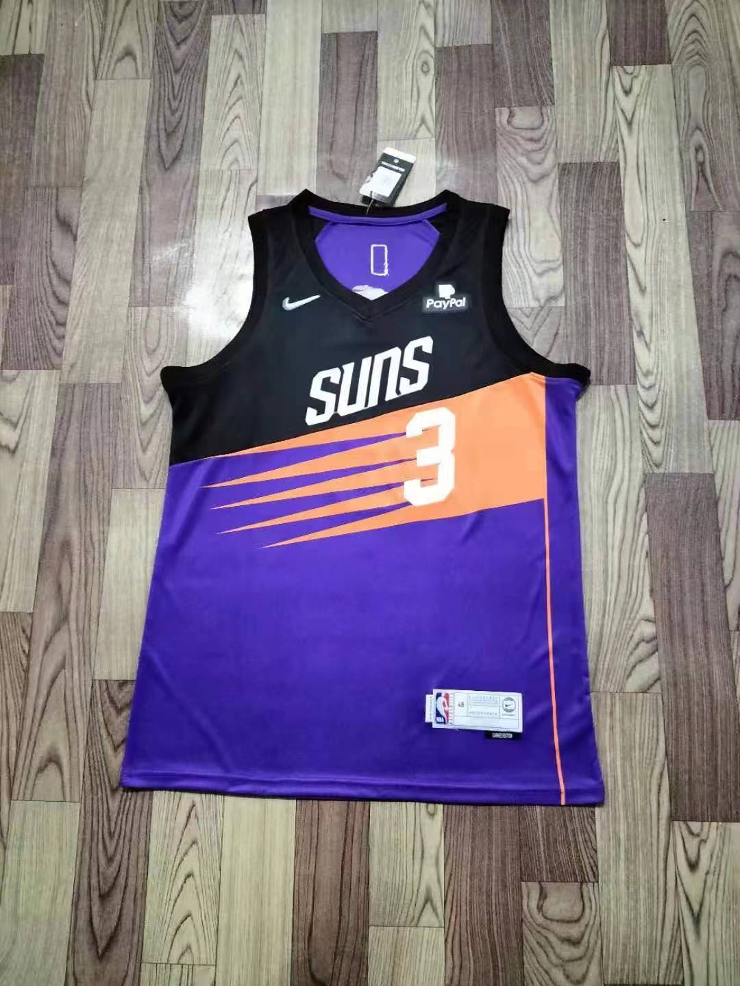 Chris Paul Phoenix Suns 2021 #3 Jersey Black City Edition men's