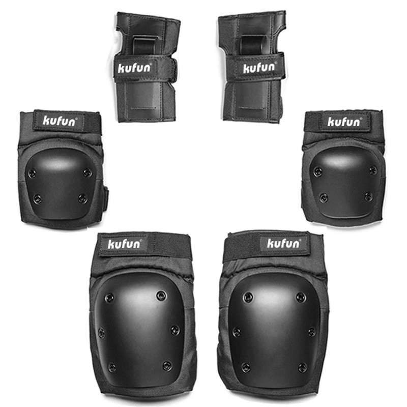 KUFUN Adult Children Knee Pads /Elbow Pads Protective Gears Set