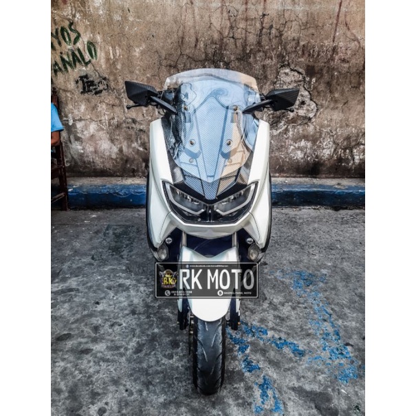 NMAX V2 V2.1 CLEAR VISOR w/ Thai mirror All in set w/ Heng bolts