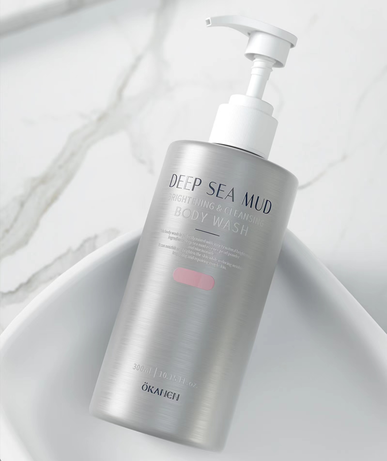 300ML deep sea mud body washdeep sea mud body wash korean/vulcanic mud