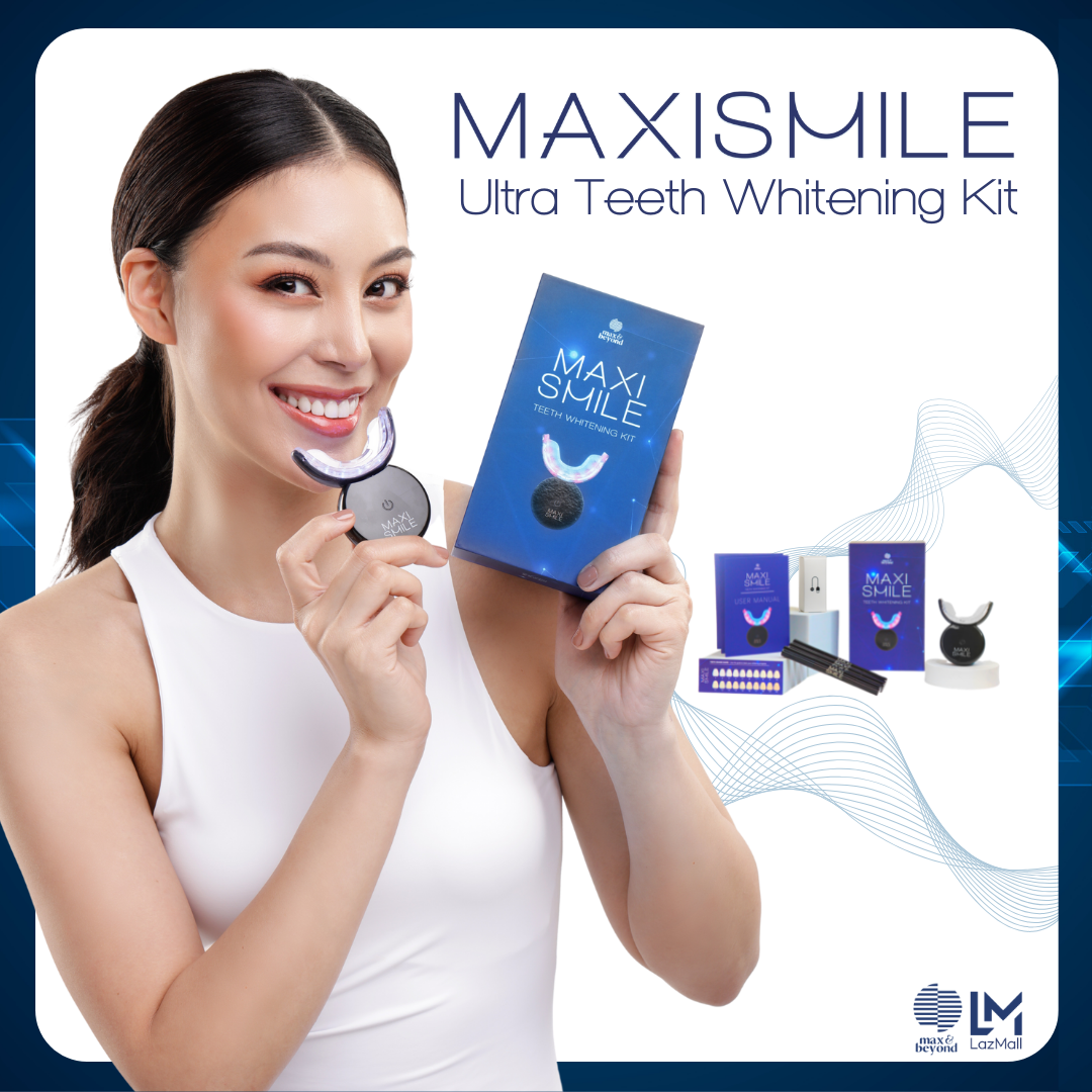 Maxismile Ultra Teeth Whitening Kit 2024 Model Professional Rechargeable Wireless 32 Led 