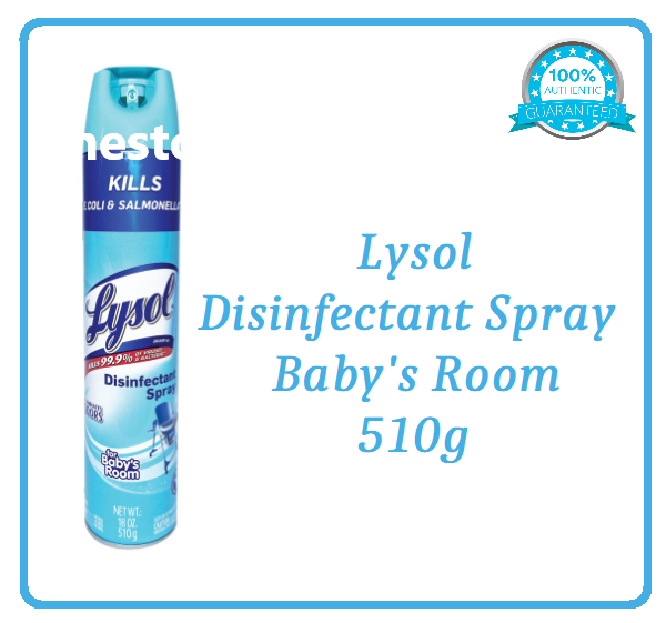 Lysol Disinfectant Spray for Baby's Room 510g Kills Cold & Flu Virus