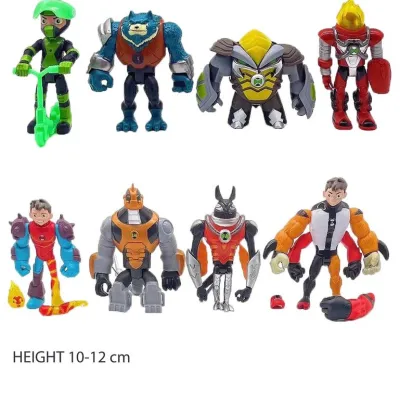 hot Ben 10 Set Of 8-9 Collectible Action Figure