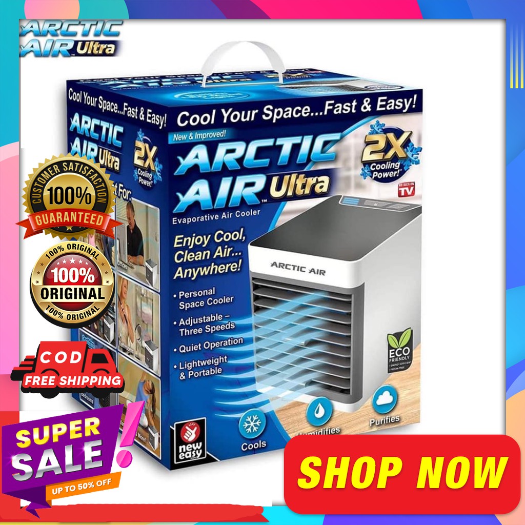 Original Arctic Air Ultra Power Cooling Mini Fan AC Cooler Portable