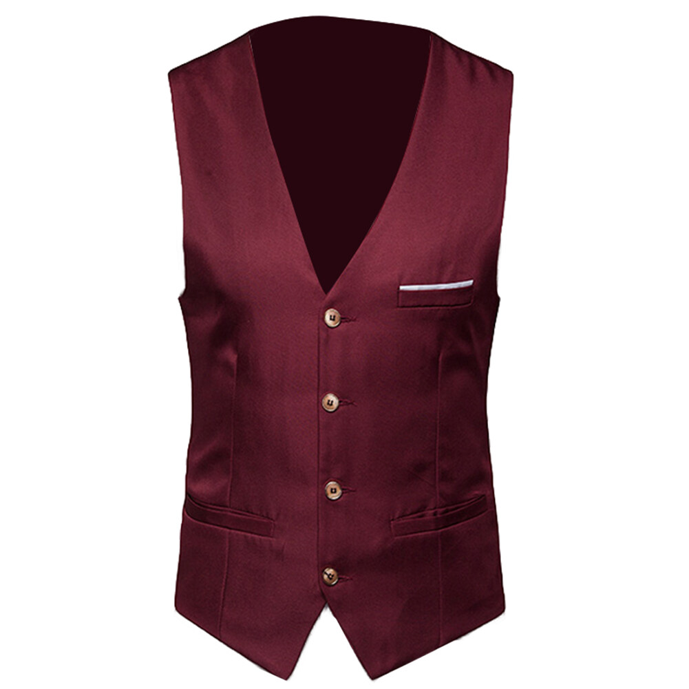KASAD OEM vest/Suit vest/Men's tank top/Slim fit vest/Handsome vest