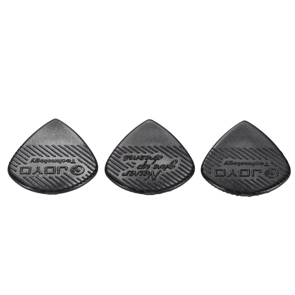 5 Cái Hình Tam Giác Bằng Nhựa Guitar Pick Plectrum 3 Chiếc Màu Đen 2 Chiếc Màu Cam