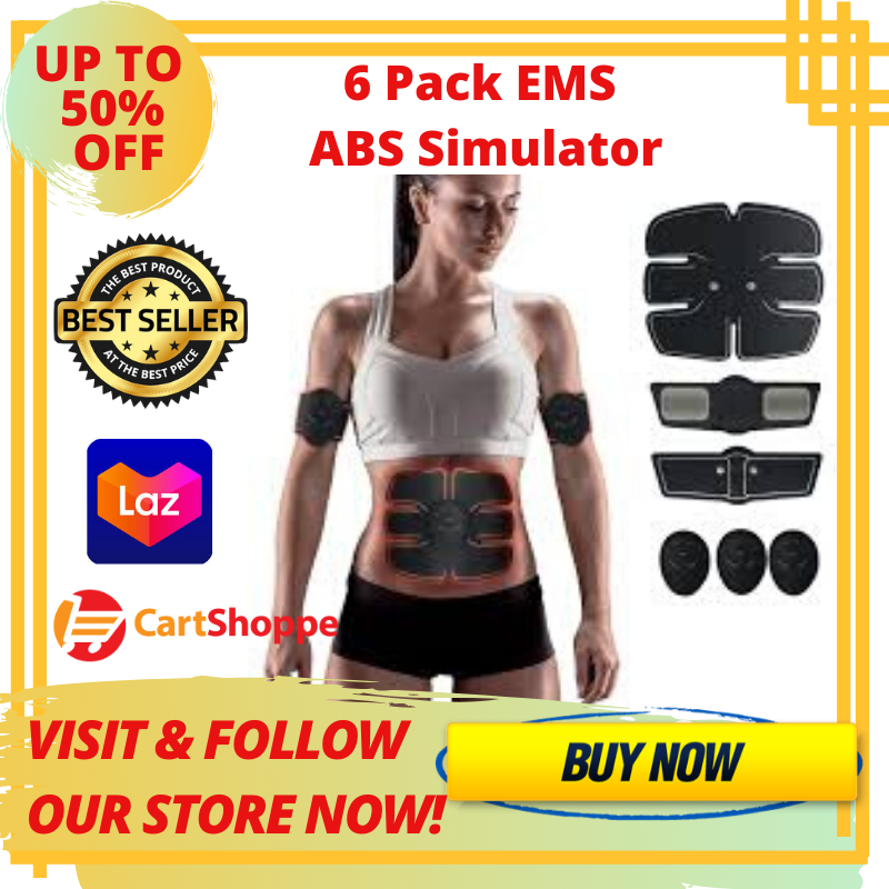 Smart Fitness EMS Beauty Body Remote Control Abdominal Muscle Trainer Mobile Gym