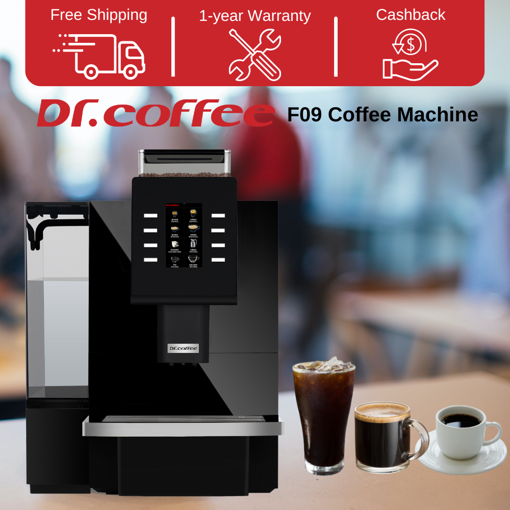 Dr. Coffee F09 Maquina De Cafe Comercial Coffee Machine with VDE