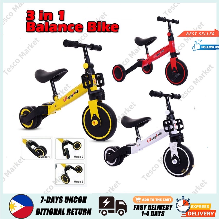 tri balance bike