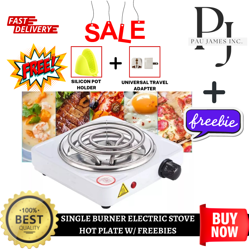Portable Electric Stove Single Burner WITH FREEBIES Lazada PH