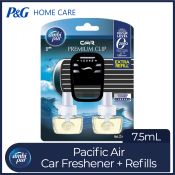 Ambi Pur Pacific Air Car Freshener Kit with Free Refill