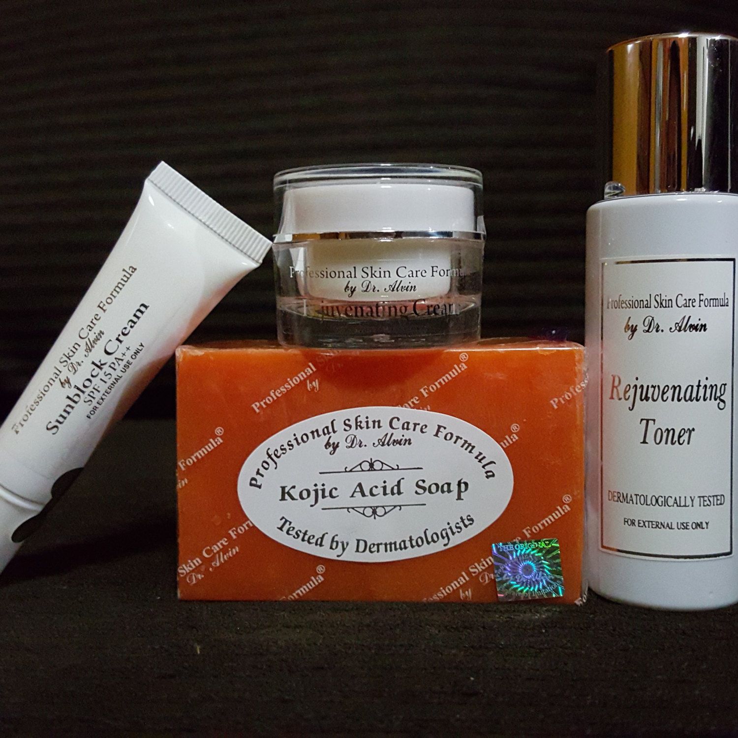 dr alvin whitening set