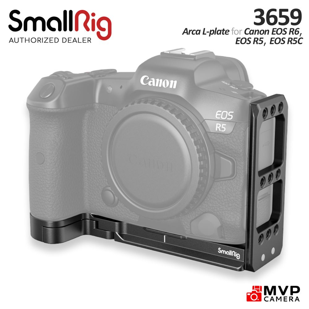 SmallRig QR L-Bracket for Canon EOS R5 R6 R5C 3659 MVP CAMERA