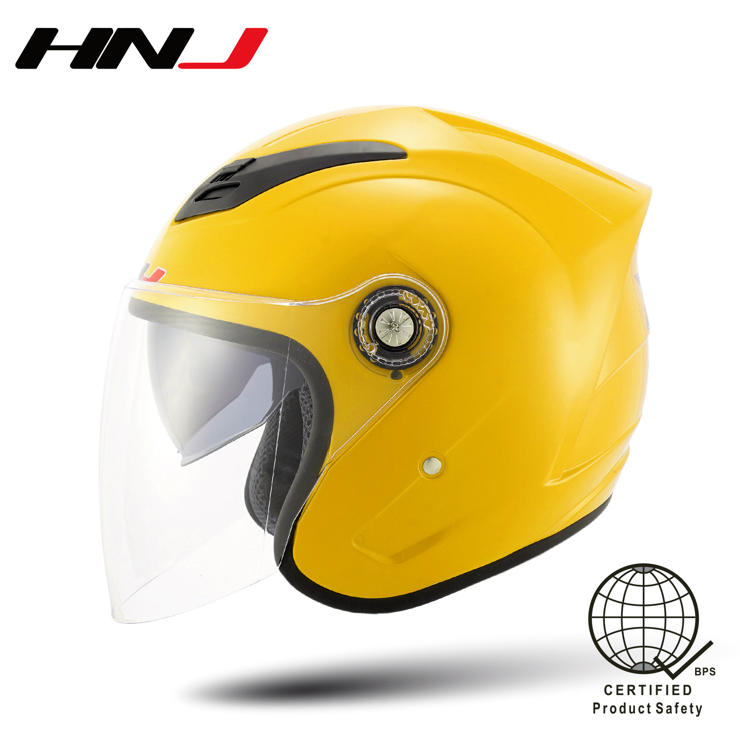 {BPS certification}HNJ A4003D Helmet half face helmet dual visor helmet Unisex motorcycle