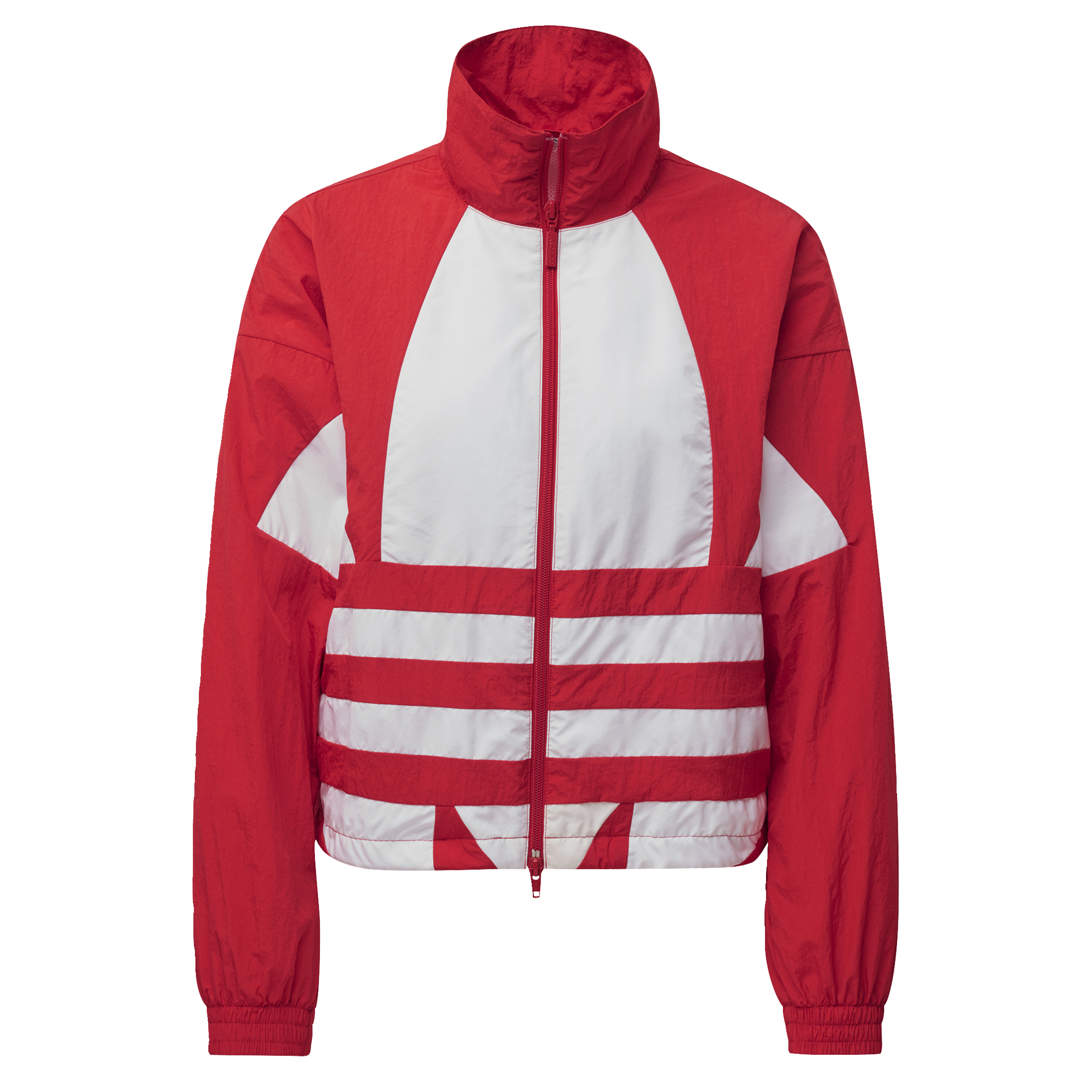 adidas women jacket red