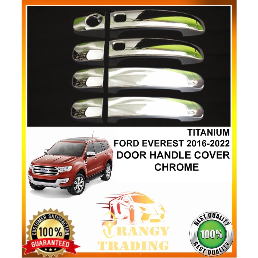 Ford Everest 2016 to 2022 TRENDZ / TITANIUM Door handle cover Matte