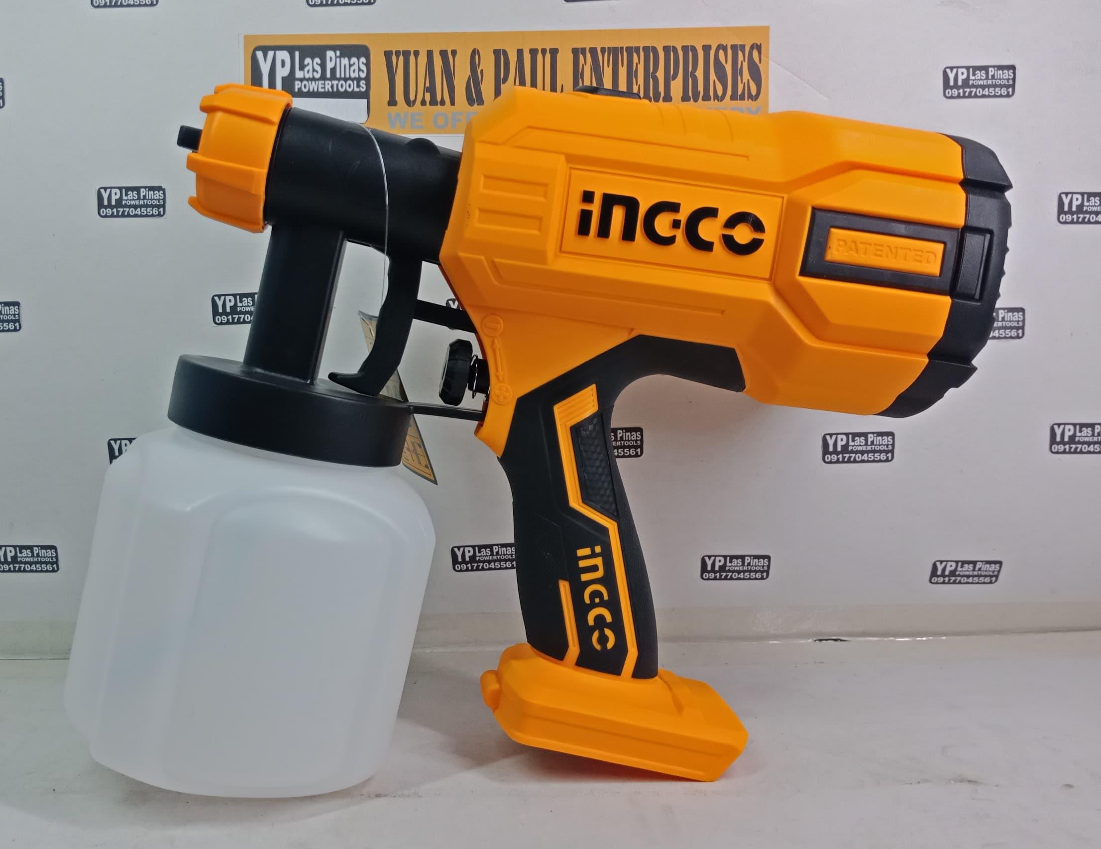 Ingco Cordless Spray Gun 20v Unit Only Csgli2001 Orange Lazada Ph