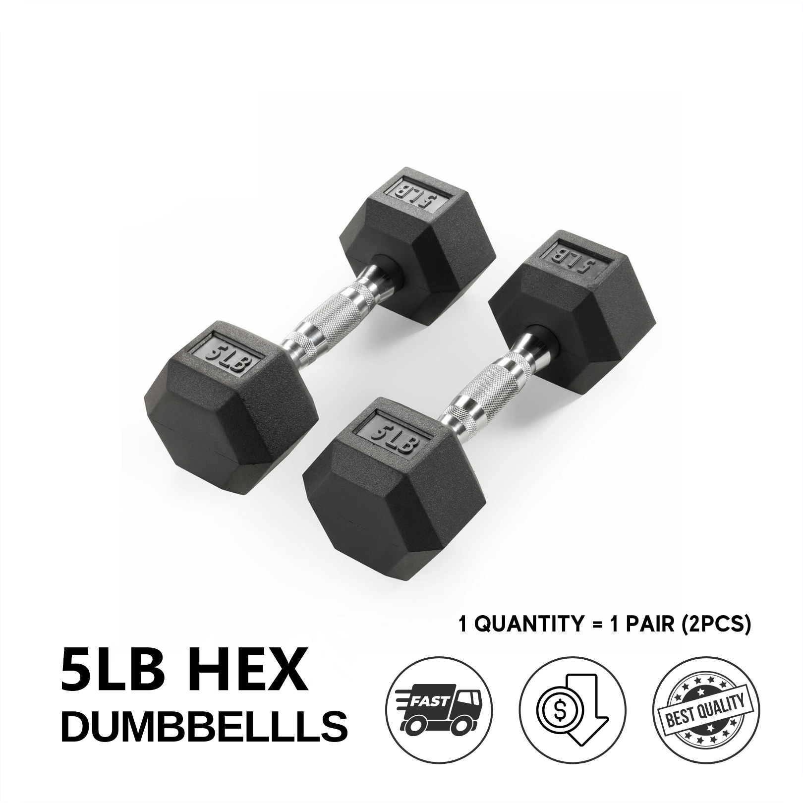 Amazon Basics Best Dumbbell Set On Amazon Hexagonal