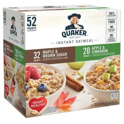 Quaker Instant Oatmeal Flavor Variety 2.07kg