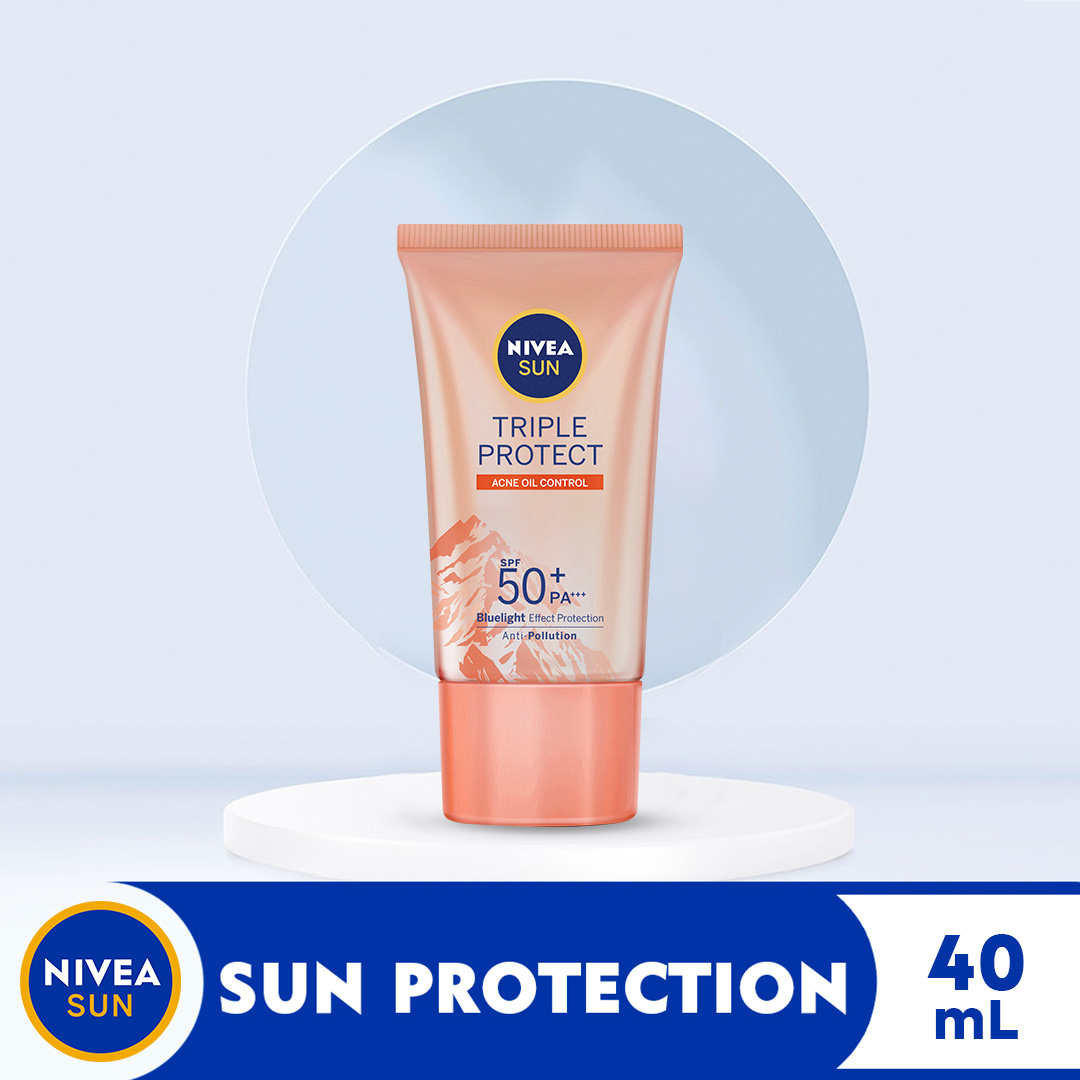 NIVEA Sun Triple Protect Acne Oil Control SPF 50 for Face with