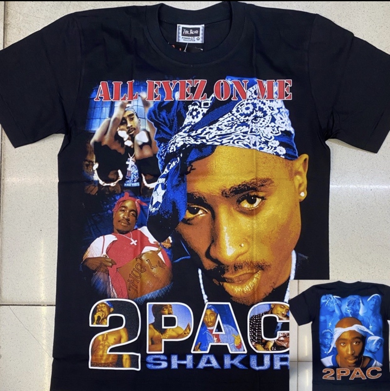 Tupac All Eyes On Me The Roxx Black Shirt | Lazada PH