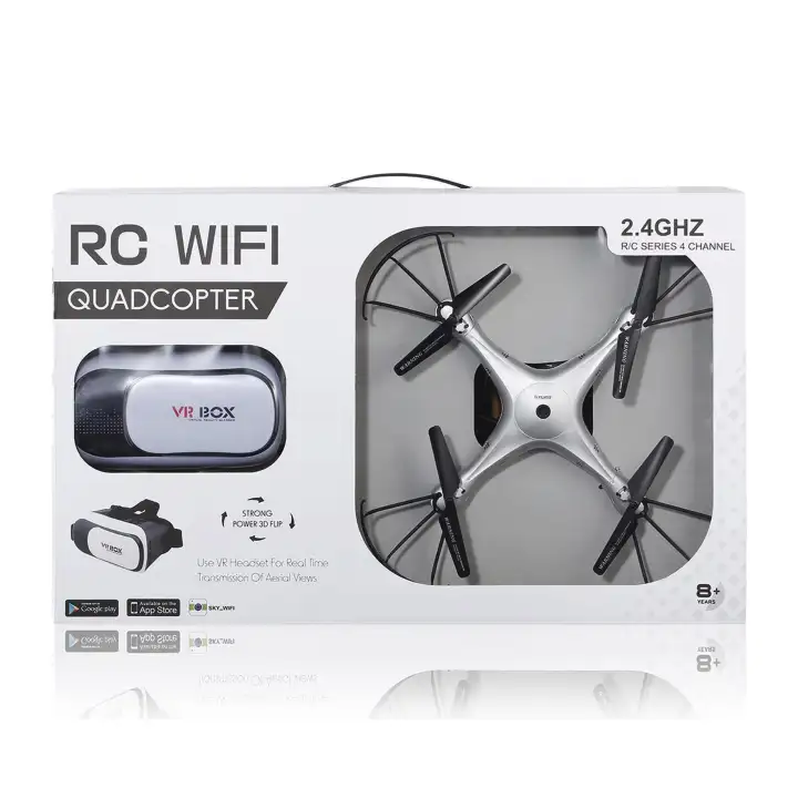 Rc Wifi Quadcopters Drone W Vr Box Lazada Ph