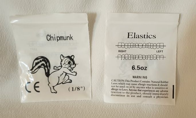 Elastics Chipmunk 1/8 6.5oz 50pcs/pack | Lazada PH