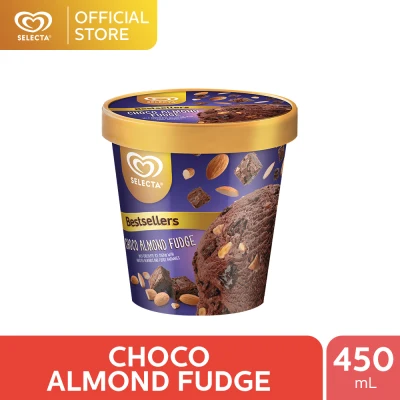 Selecta Choco Almond Fudge Ice Cream 450mL