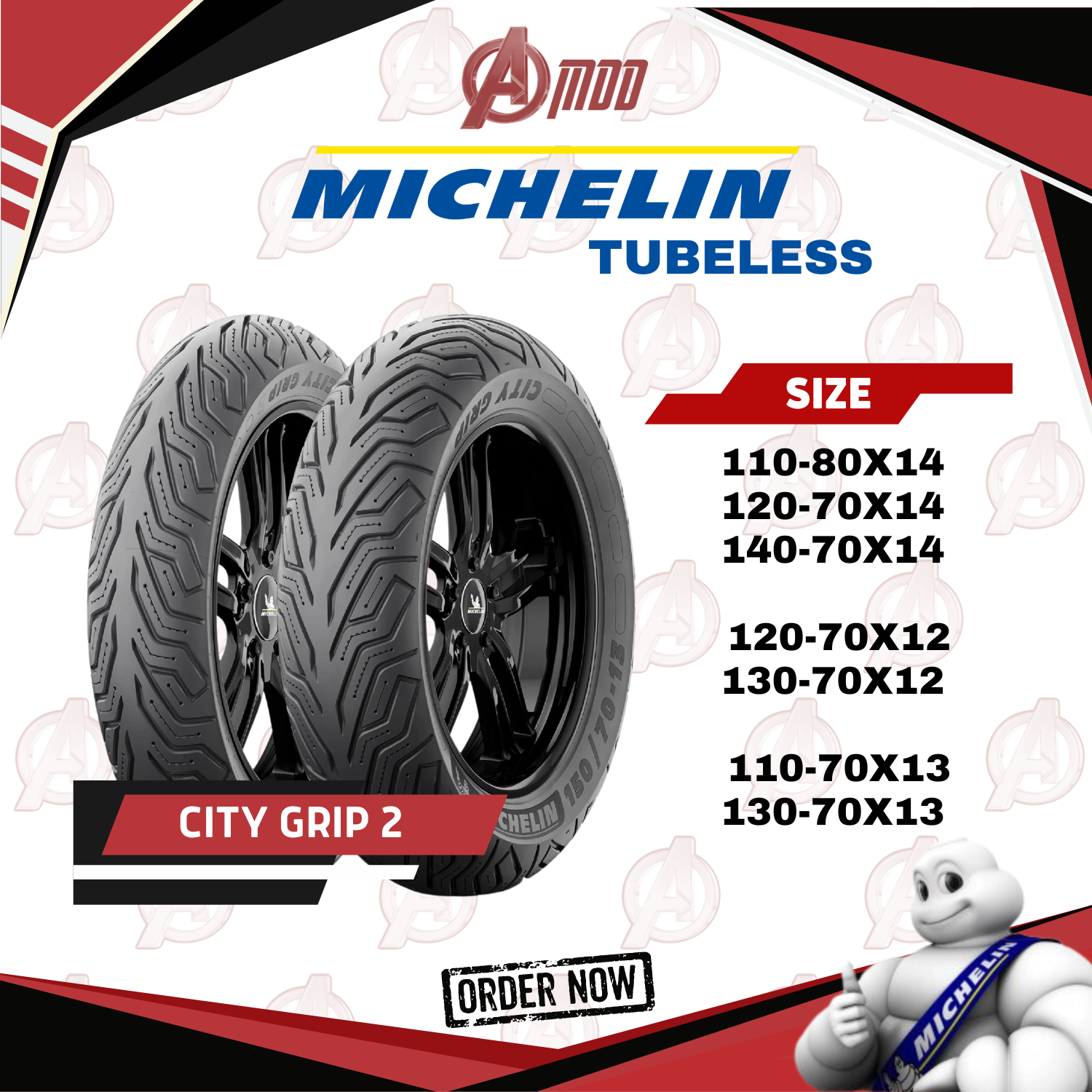 MICHELIN TIRES CITY GRIP 2 (w/ FREE Tire Sealant) Lazada PH