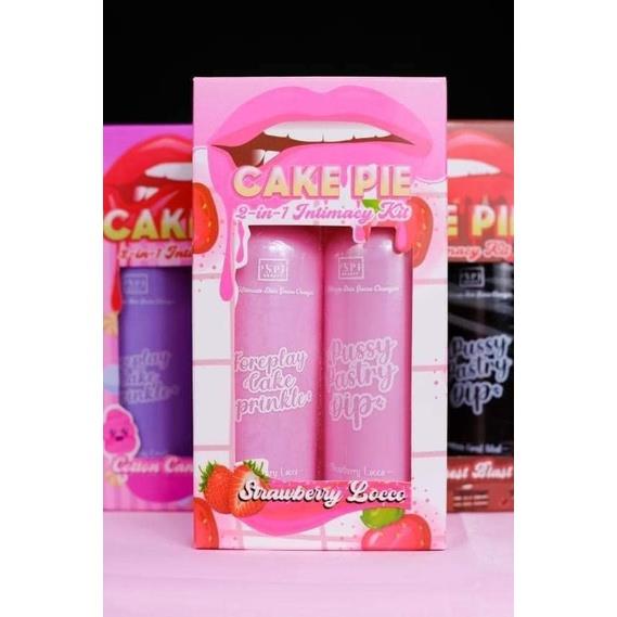 100 Effective Cake Pie 2 in 1 INTIMACY KIT - PH-balanced feminine wash ...