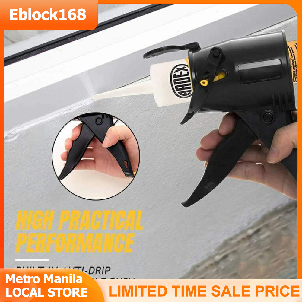 Portable Caulking Gun Manual Paint Insulating Mastic Sealant Corner