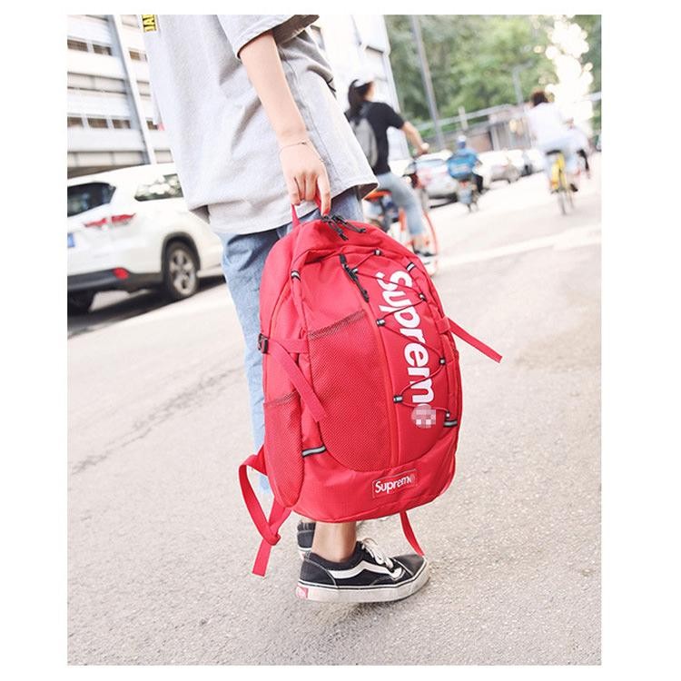 supreme ss17 backpack red