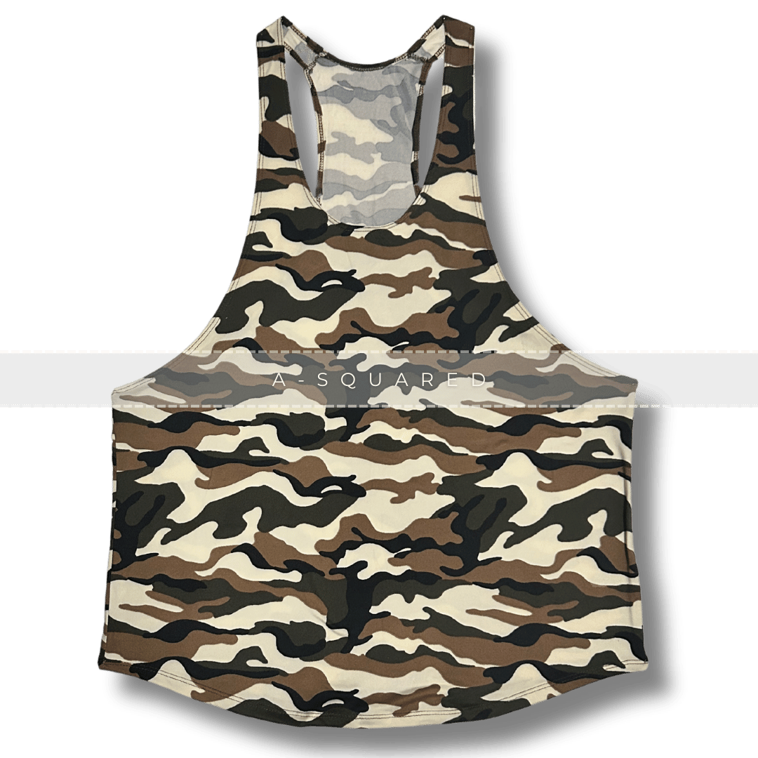 トップス raidback fabric pixel camo tanktop raidback fabric pixel camo tanktop Cotton Spandex Camouflage