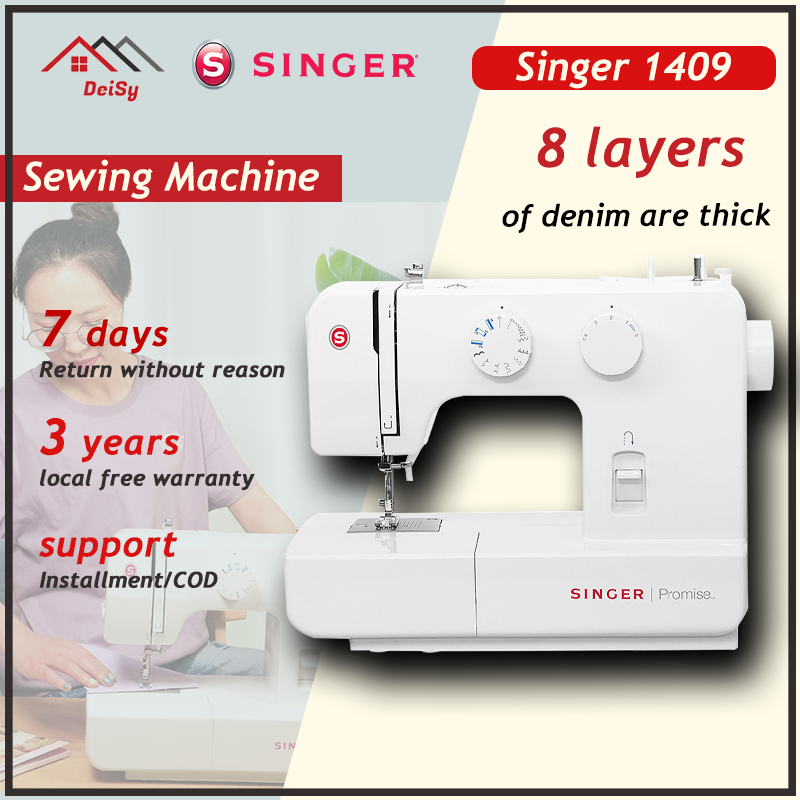 Singer 1409 Sewing Machine Portable Electric Sewingachine Heavy Duty 12