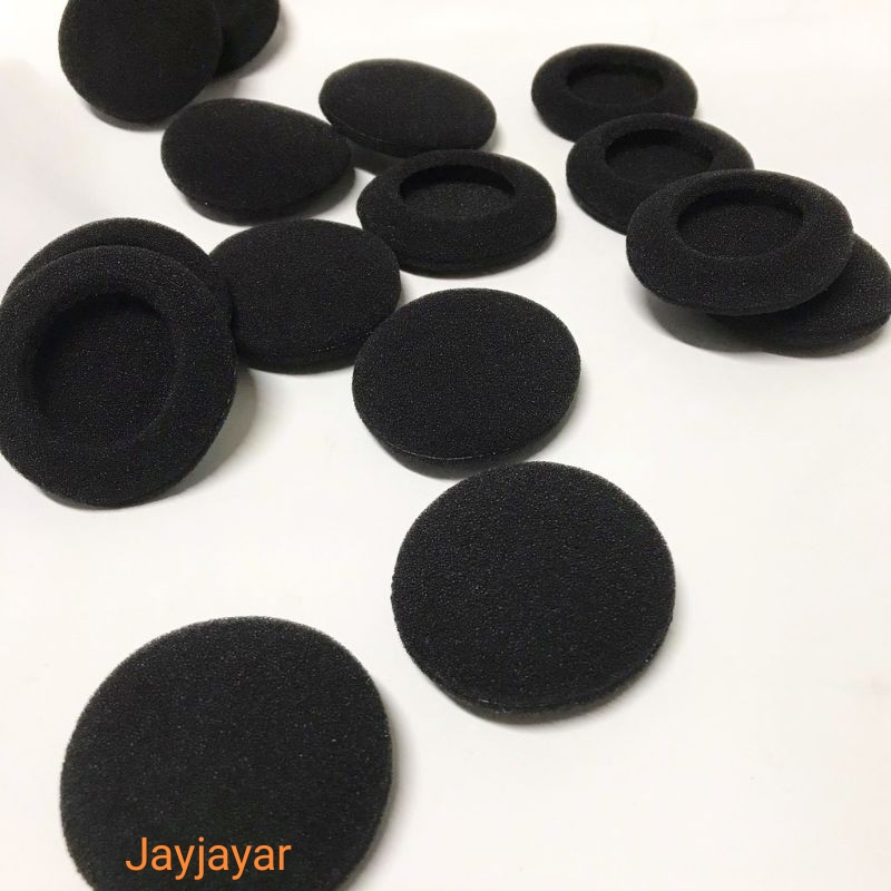 Ear foams replacement for headsets 5cm 50mm diameter Plantronics