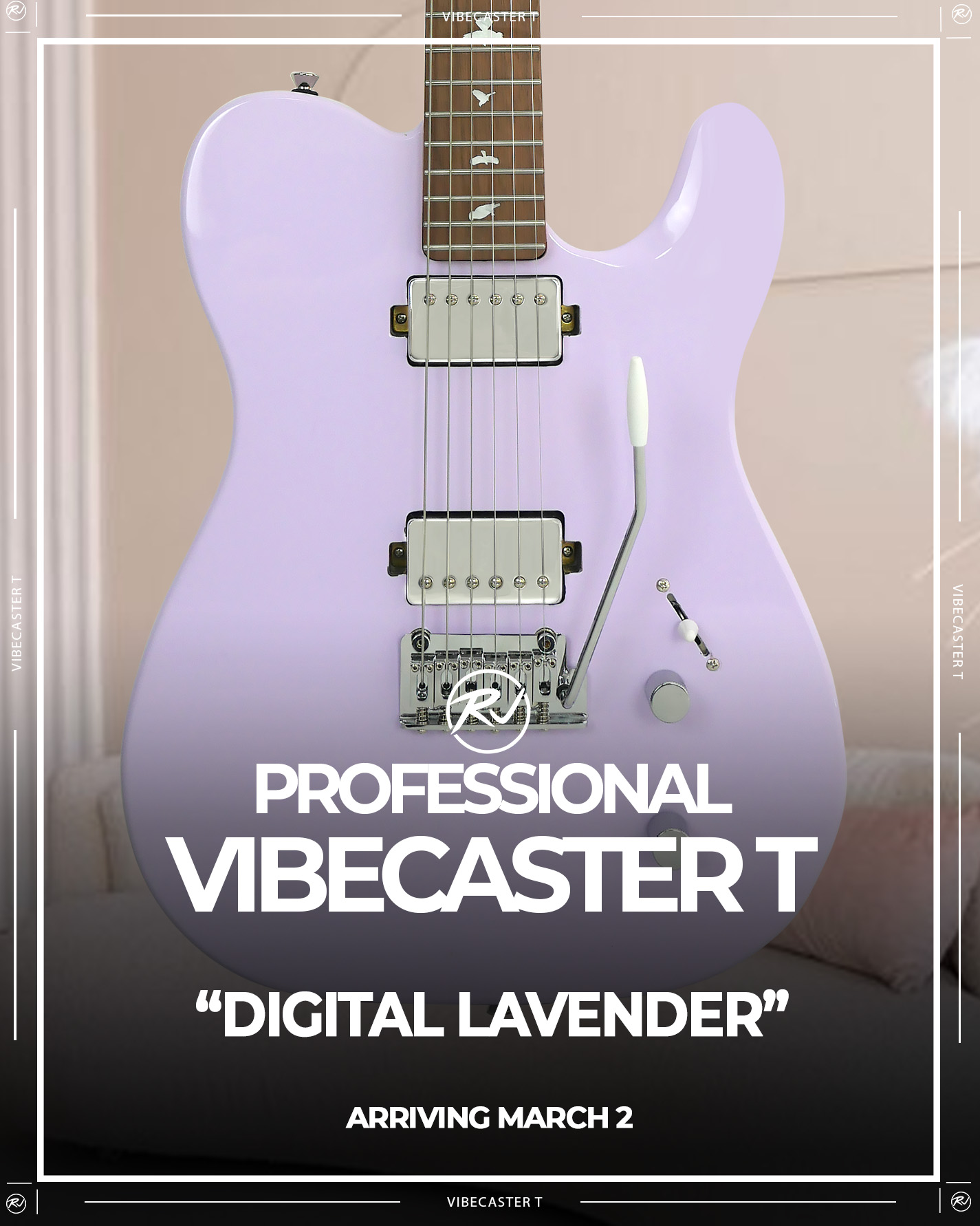 ギター RJ Vibecaster RJ Professional Electrics Vibecaster T (T-Style Body) - Lazada