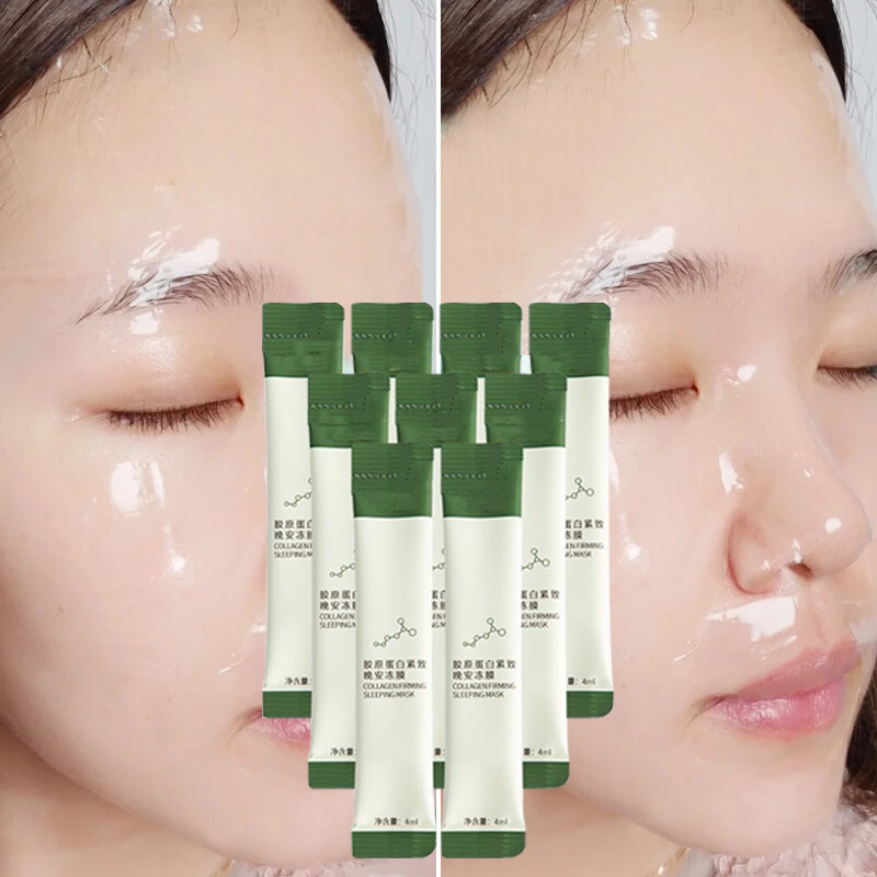 20PCS LIFUSHA Collagen Jelly Sleeping Mask Antiaging antiwrinkle