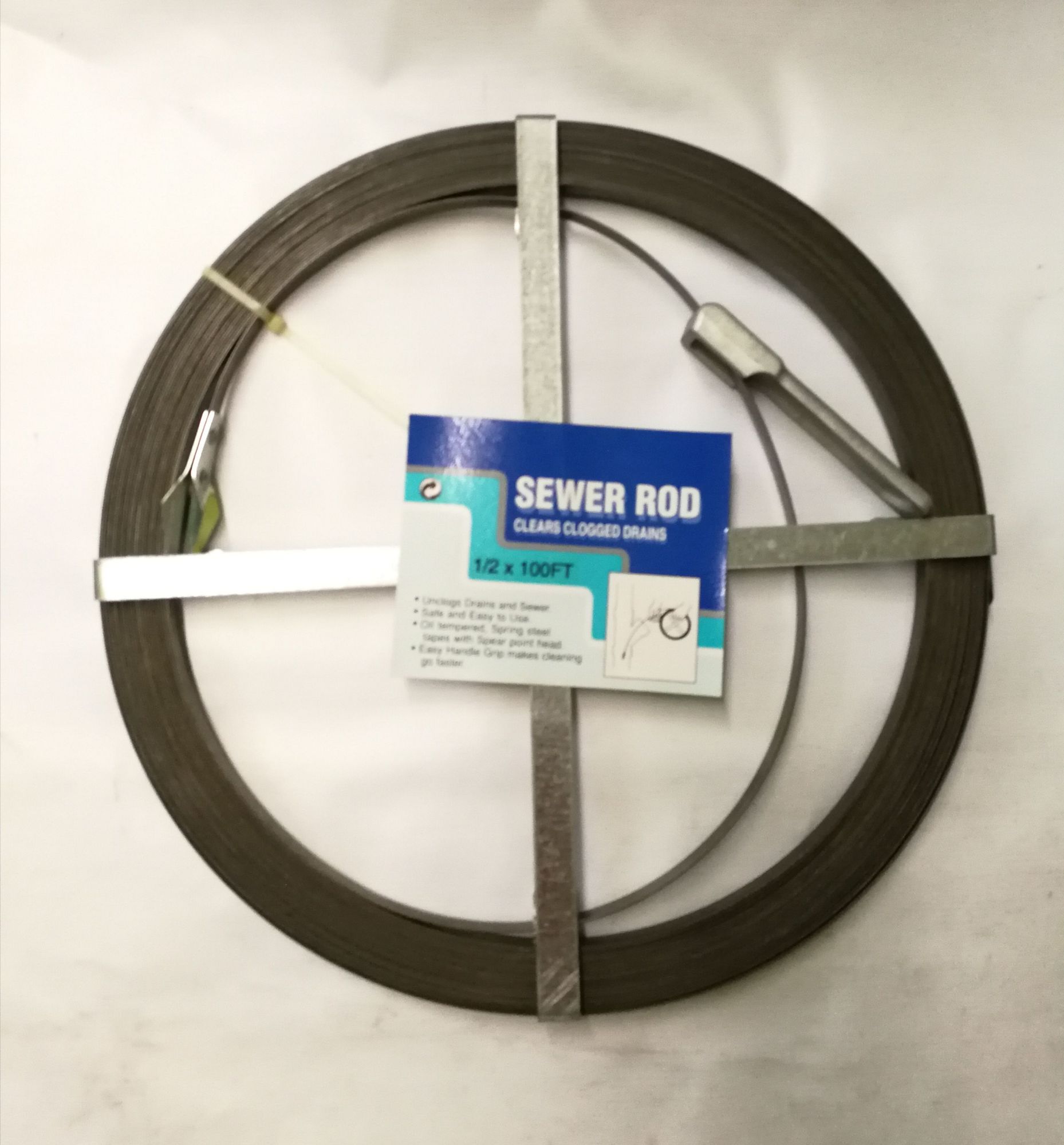 Flat Sewer Rod 1/2 x 100 feet Lazada PH