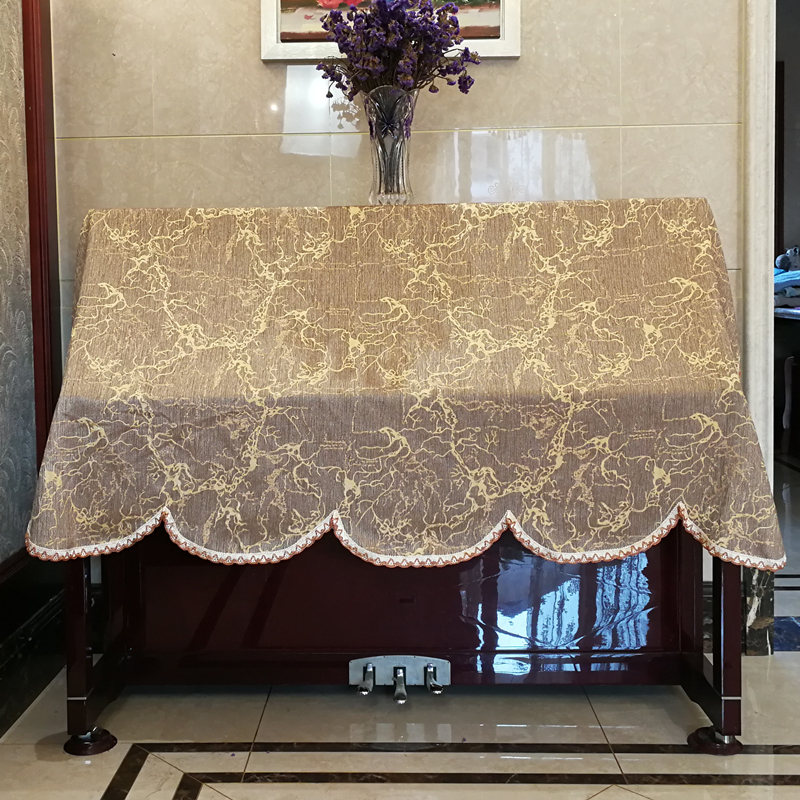 Yan European fabric piano full piano cover dust cover piano piano cover