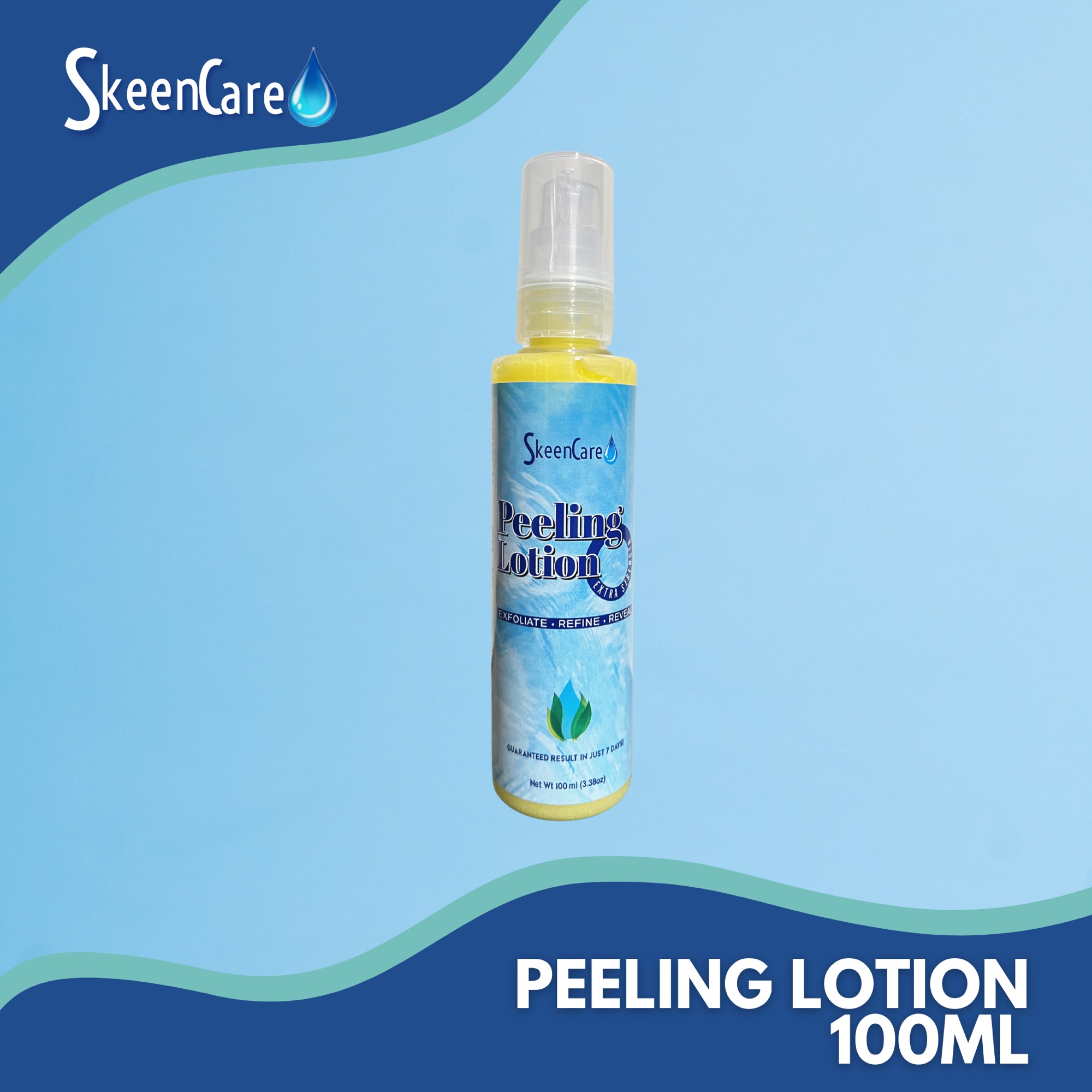 Skeen Peeling lotion 50 ml/100 ml Peeling Lotion Original For Face and
