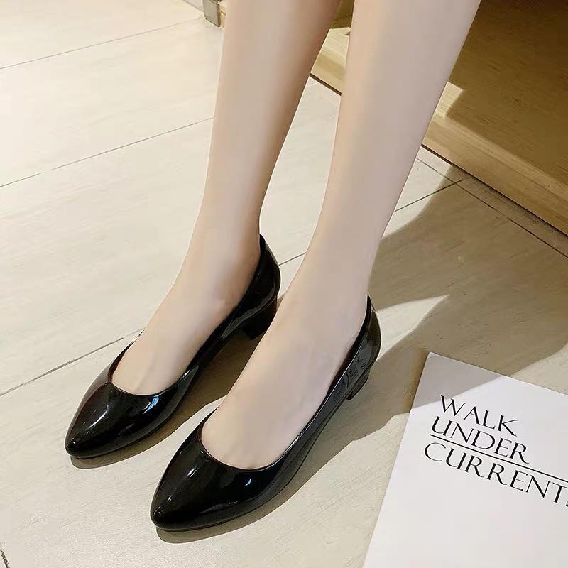 PU Leather Loafers Female Summer shoes 
