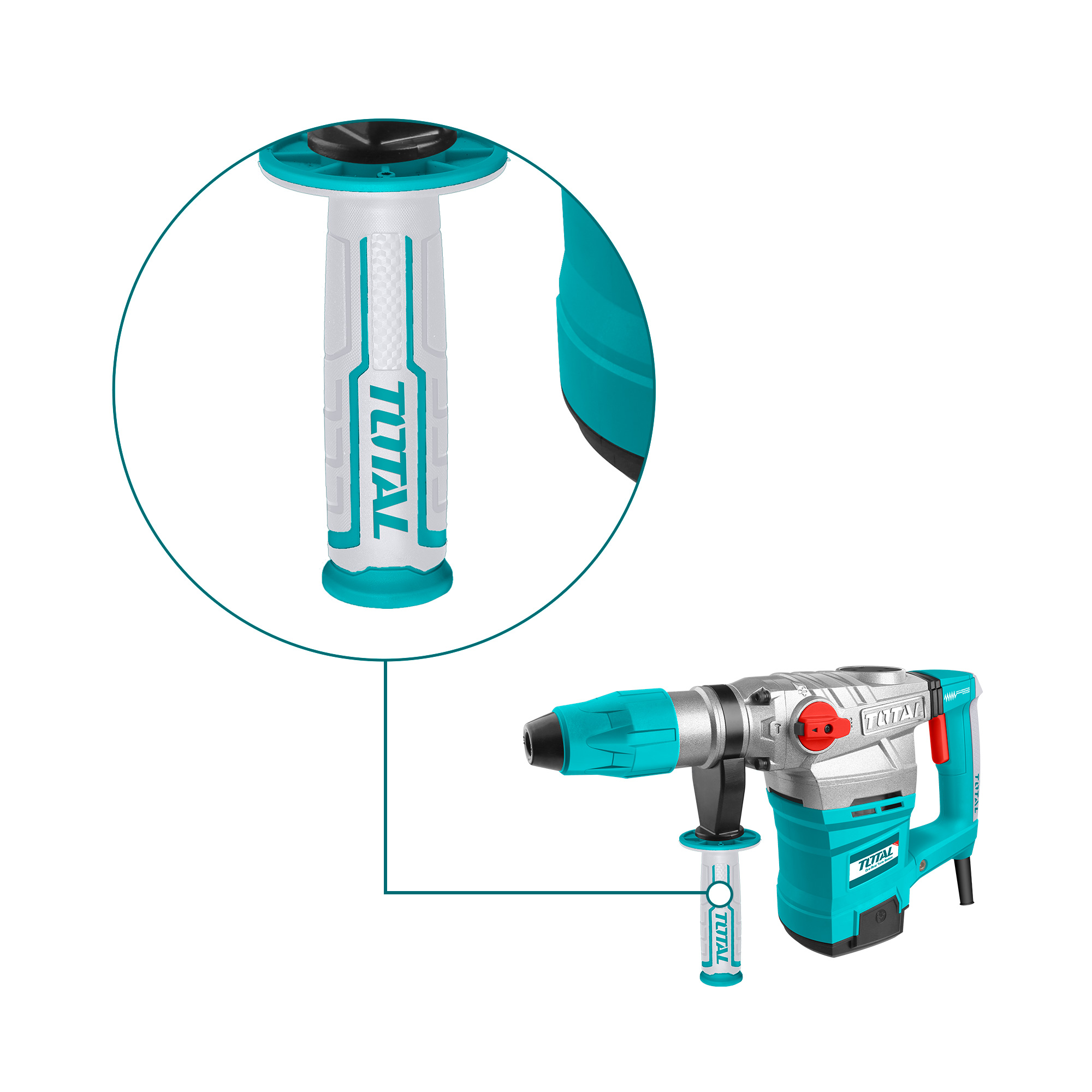 Total Rotary Hammer 1600W SDS-Max TH116386 In Tanzania, 49% OFF